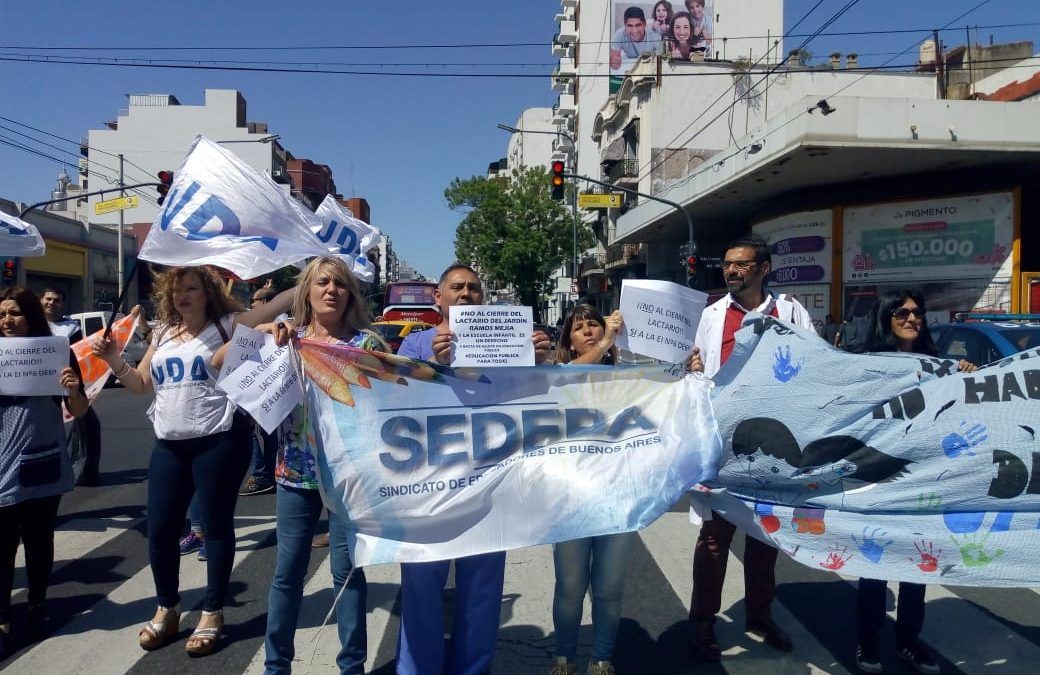 NO AL CIERRE DE LA SALA LACTARIO DE LA ESCUELA INFANTIL N°6 D.E. 6