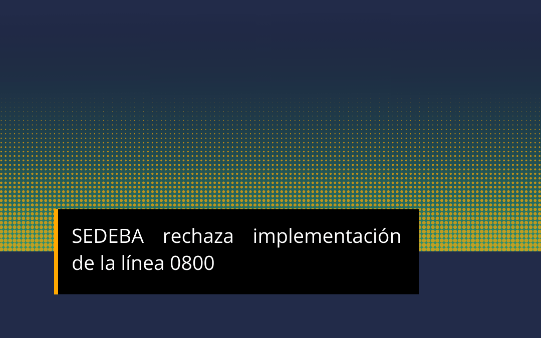 SEDEBA rechaza implementación de la línea 0800 Para denuncias de supuesto «adoctrinamiento»
