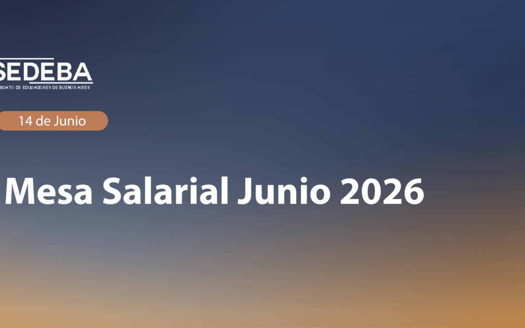 Mesa Salarial Junio 2026